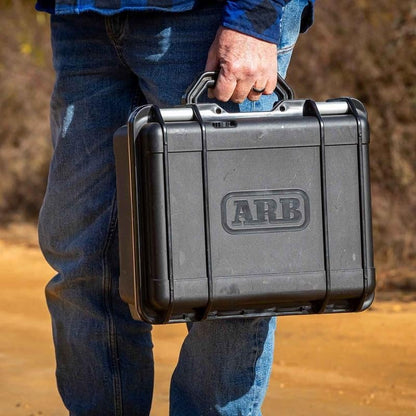 ARB CKMP12V2 PORTABLE AIR COMPRESSOR HIGH OUTPUT and PERFORMANCE in a HEAVY DUTY BOX with upgraded features