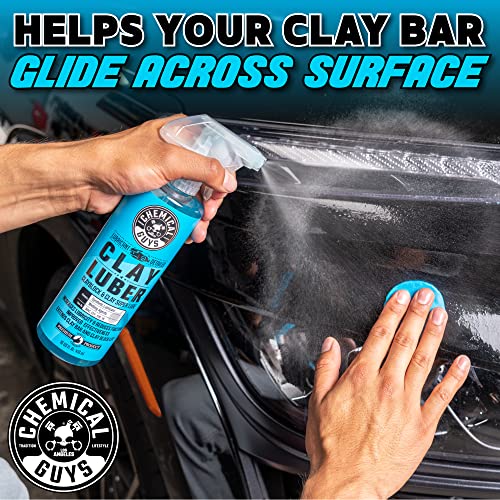 Chemical Guys WAC_CLY_100 Clay Luber Synthetic Lubricant with Wetting Agents for Clayblock and Car Detailing Clay (Works on Cars, Trucks, SUVs, Jeeps & More), 128 fl oz (1 Gallon) - style: 128 Fl Oz (Pack of 1)