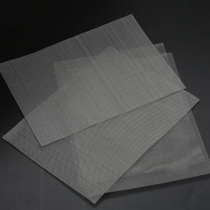 Car Bumper Repair Mesh Kit 8Pcs Plastic Welding Wire Screen for Quick Hole Fixing Durable Steel Mesh for Diy Auto Bumper Restoration