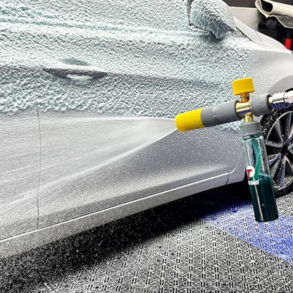 Tool Daily Foam Cannon, Small Foam Cannon for Pressure Washer, 5 Power Washer Nozzle Tips, 1/4 Inch Quick Connect - size: 100 ml