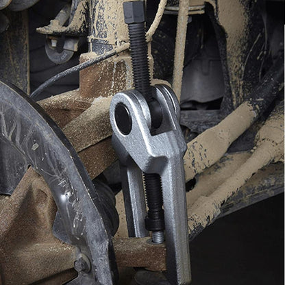 5 Piece Ball Joint Separator, Pitman Arm Puller and Tie Rod End Tool Set | Front End Service Tool Kit, Heavy-Duty Suspension Removal Set with Portable Case