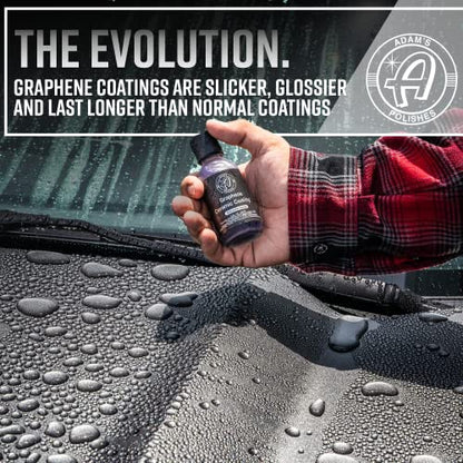 Adam's Polishes UV Graphene Ceramic Coating - 10H Ceramic Coating for Cars W/UV Glow Technology | 7+ Years of Protection | Apply After Car Wash Clay Bar Car Buffer Polisher | Boat RV Motorcycle - size: UV Complete Kit