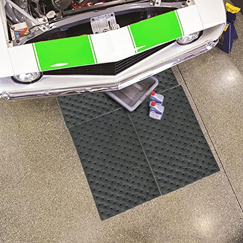 ATERET Oil Mat I Extra Strength Sorbent Lightweight Dimpled Bonded Absorbent Pad I 16" x 18" I 200 Universal Absorbing Pads I Grey (3 Pack) - size: 3 Pack (Bag of 200)