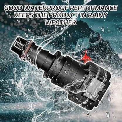 2PCS 90 Degree Fuel Line Quick Connector, 3/8 SAE to 5/16 Nylon Tubing Fuel Line Connector, High Pressure Quick Release Push-On Plugs Fuel Line Repair Kit Compatible with Most Vehicles（Straight） - size: Straight