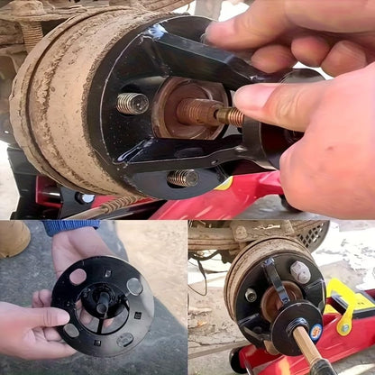 Wheel Hub Puller Tool Axle Bearing Removal Kit for Car Truck | Hub installer, vehicle maintenance, auto repair, bearing removal, shop use, car and truck service