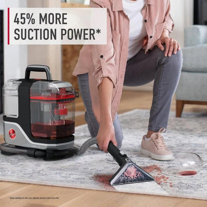 Hoover CleanSlate XL Deep Cleaning Carpet + Upholstery Spot Cleaner Machine | Includes Specialized Tools, Permanent Stain Remover, Pair with Hoover Portable Spot Cleaner Solution - style: CleanSlate XL