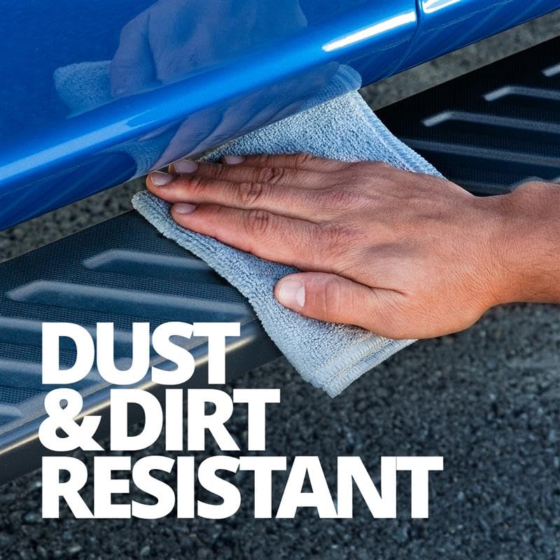 CERAKOTE Rapid Ceramic Plastic Restorer and Protectant Spray - 14 oz - 50+ Wash Rating - Restores Faded Black Trim and Bumpers - Non-Greasy Formula for Cars and Trucks - size: 14 Fl Oz (Pack of 1)