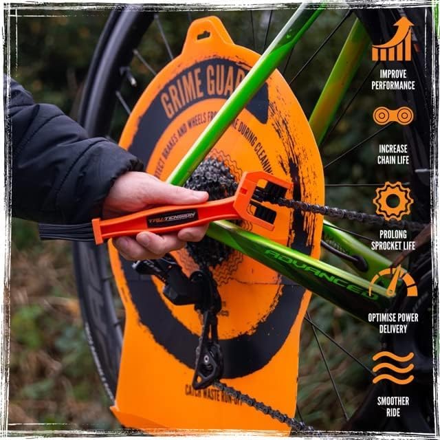 Tru-Tension | Tire Monkey | Tire Lever | Only One Tool Needed to Change Any Tire | Bicycle Tools & Accessories - style: Clean & Lube Bundle
