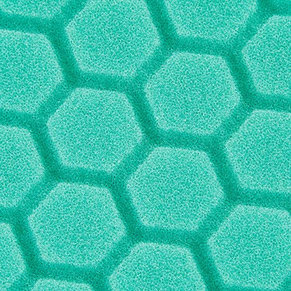 Chemical Guys, Hex-Logic Heavy Polishing Pad, Green, 6.5 in for 6 in Plates | Firm green polishing foam pad applies heavy polishes and light compounds, cutting swirls on dual-action polishers - size: 6.5 Inch Pad (1 Pack), style: Heavy Cutting