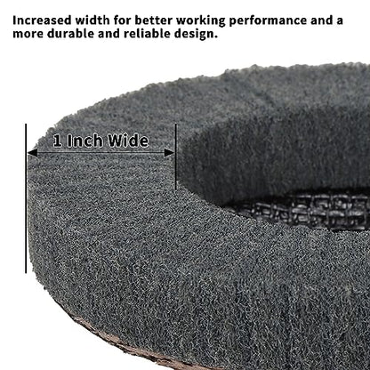 15Pcs 180# 320# 600# Scour Flap Disc 4 1/2 Inch Angle Grinder Attachment for Metal & Wood Scouring Pads Polishing Wheel Sanding Disc Paint Rust Remover - color: Green/Maroon/Gray, size: 180/320/600 Grit - 15Pcs
