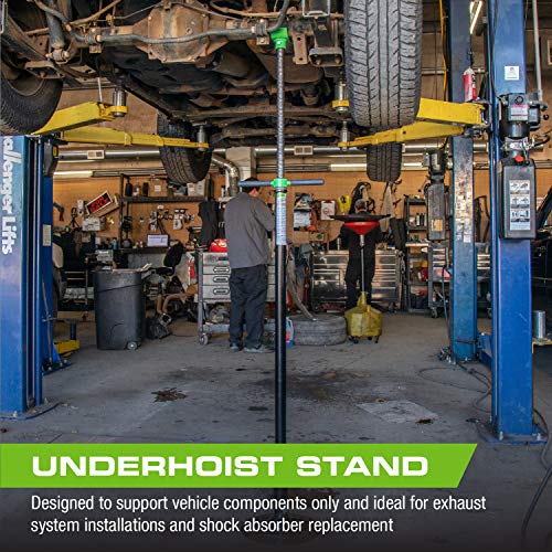 Sunex 7796 1000-Pound Air and Hydraulic Telescopic Transmission Jack & Arcan Underhoist Support Stand