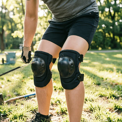 1 Pair Professional Knee Pads for Work - Heavy Duty Foam Padding Kneepads for Construction, Gardening, Flooring to Save Your Knees