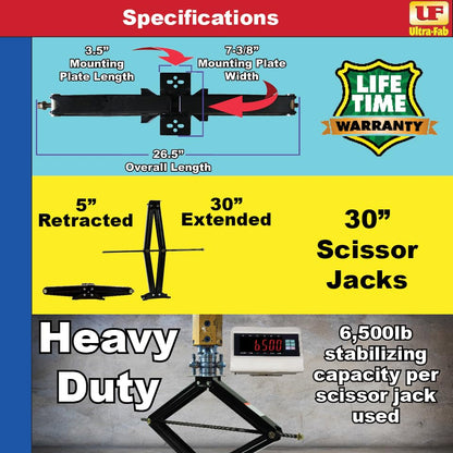 Scissor Jacks (30", 1/pk) (48-979032)