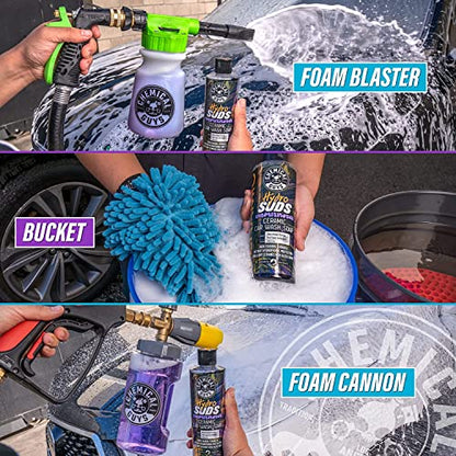 Chemical Guys HydroSuds Ceramic Shine High Foaming Car Wash Soap (Works with Foam Cannons, Foam Guns or Bucket Washes) For Cars, Trucks, Motorcycles, RVs & More, 32 fl oz, Berry Scent - CWS21232 - size: 32 Fl Oz (Pack of 1)