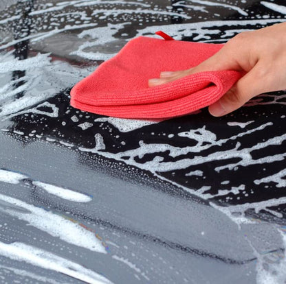 Ragnify Clay Towel Auto Detailing Scratch Free and Paint Safe fine Grade Clay Bar Cloth for Car Detailing, Polishing and Removing Paint Contaminants (Red Mesh) - color: Red Mesh