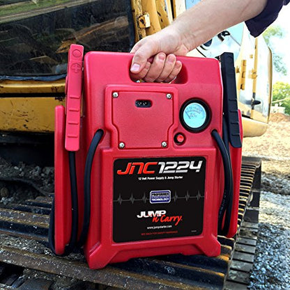 Clore Automotive Jump-N-Carry JNC1224 3400/1700 Peak Amp 12/24V Jump Starter - size: 3400 Amp 12/24V
