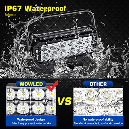 WFPOWER 36W LED Work Light Magnetic Base Mount Portable LED Light Flood for Car SUV Boat Bar Truck Driving Lamp Fog Lights
