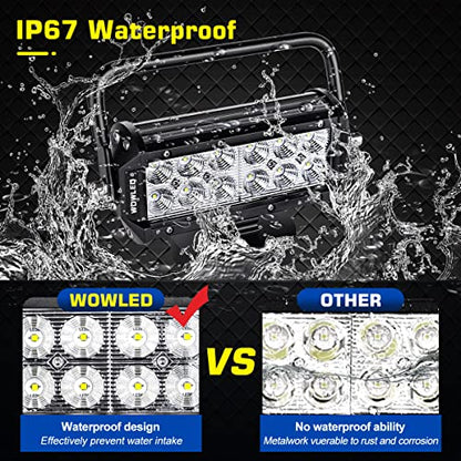 WFPOWER 36W LED Work Light Magnetic Base Mount Portable LED Light Flood for Car SUV Boat Bar Truck Driving Lamp Fog Lights