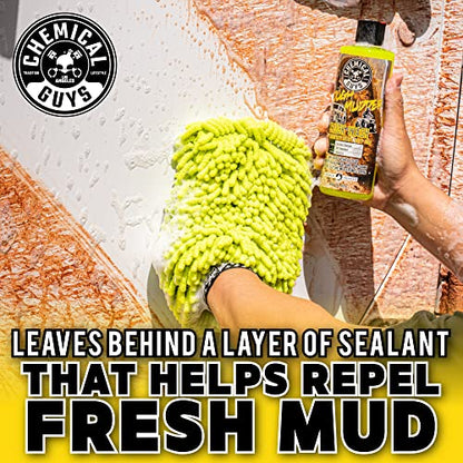 Chemical Guys Tough Mudder Foaming Heavy Duty Car Wash Soap - Soap for Foam Cannons, Foam Guns, or Buckets - Safe for Trucks, ATVs, RVs, and Off-Road Vehicles - 128 oz Lemon Scent - size: 128 Fl Oz (Pack of 1)