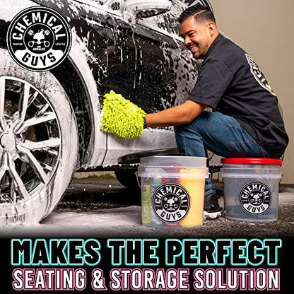 Chemical Guys, 8-Piece Car Wash Kit, Soap, Bucket, Cleaners, Mitt & Towels | Soap, wash bucket and three care chemicals with accessories for interior and exterior cleaning, full kit - style: HOL128