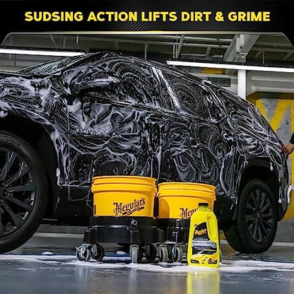 MEGUIAR'S Meguiar's G17748 Ultimate Wash & Wax, 48 oz, Yellow, 48 Ounces - style: Ultimate Wash & Wax