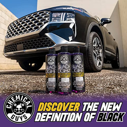 Chemical Guys CWS619 Black Light Foaming Car Wash Soap & Refill Kit, 2 Bottles - (1) 16 oz and (1) Gallon (Works with Foam Cannons, Foam Guns or Bucket Washes) 144 oz - size: 144 oz, style: SOAP