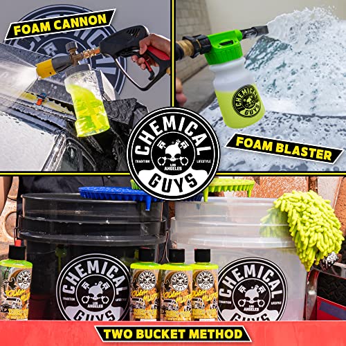 Chemical Guys Tough Mudder Foaming Heavy Duty Car Wash Soap - Soap for Foam Cannons, Foam Guns, or Buckets - Safe for Trucks, ATVs, RVs, and Off-Road Vehicles - 128 oz Lemon Scent - size: 128 Fl Oz (Pack of 1)