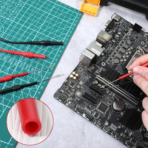 4 Pcs Back Probe Kit Flexible Back Probe Automotive Diagnostic Test Repair Tools for Car Tester Electrical and Automotive Testing Tools Multimeter Testing