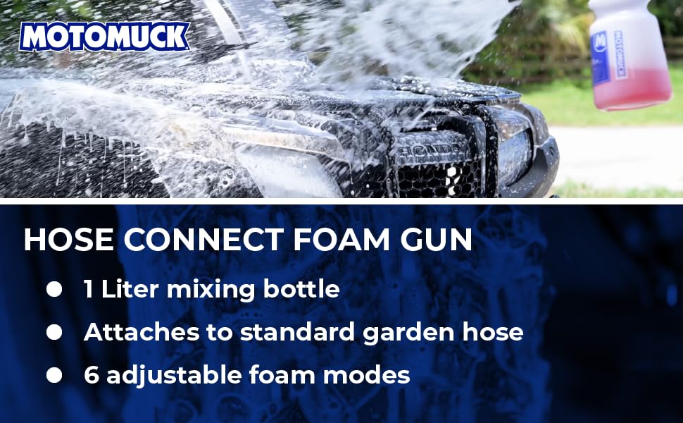 Hose foam Gun - Car Wash Foam Gun - Sprayer - Spray Gun Cleaner - Snow Foam Blaster