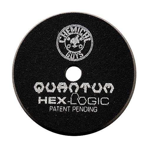Chemical Guys, Hex-Logic Quantum Buffing Pad Sampler Kit, 6.5 in, 4-Piece | Cutting, polishing and finishing Quantum pads plus pad cleaner, fits 6 in plates on dual-action polishers