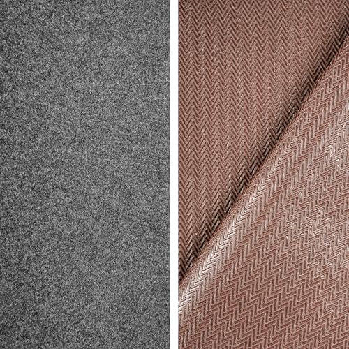 Non-Slip Garage Floor Mat, 17' x 7.4' Heavy Duty Under Car Parking Mat, Waterproof Oil Spill Containment Mat, Cuttable Reusable Garage Protector Mat for Concrete Floor