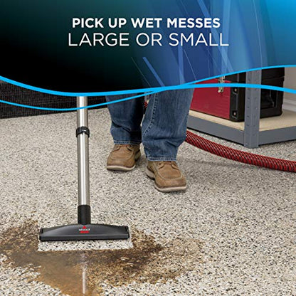 Bissell 2035M MultiClean Wet/Dry Garage and Auto Vacuum Cleaner, Red