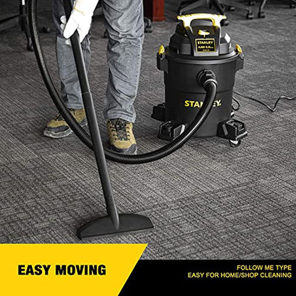 Stanley - SL18116P Wet/Dry Vacuum, 6 Gallon, 4 Horsepower Black - size: 6 Gallon, 4.0 HP AC