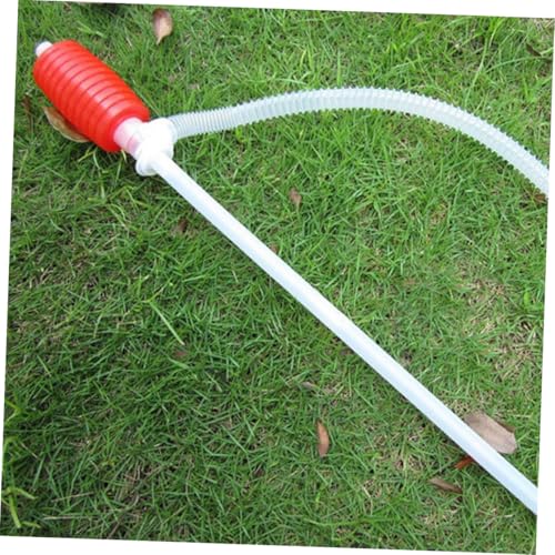 Handheld Oil Transfer Pump Kit 10-Piece Set for Diesel and Automotive Fluids Manual Siphon Hose Comfortable to Hold for Fuel Transfer