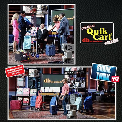 dbest Products Quik Cart Pockets Bundle Sport Rolling Crate - color: Black, style: Sport Bundle