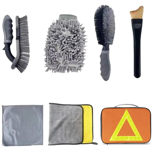 6-piece car Detailing kit for Genesis GV80 2021 2022 2023 2024 2025 2026, Professional Interior & Exterior Wash Tools for Deep Cleaning & Maintenance Six-piece Set - color: Six-piece Set