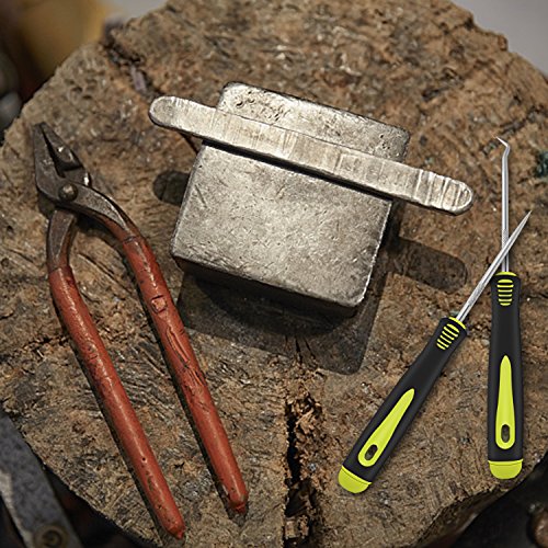SourceTon 8-Piece Hook and Pick Set for Automotive, Heavy Duty Hose Removal Tool Kit with Oil Seal Puller, O-Ring Hook, Gasket Pick – Precision Car Repair Tools