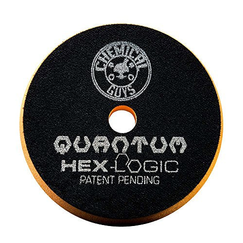 Chemical Guys, Hex-Logic Quantum Buffing Pad Sampler Kit, 6.5 in, 4-Piece | Cutting, polishing and finishing Quantum pads plus pad cleaner, fits 6 in plates on dual-action polishers