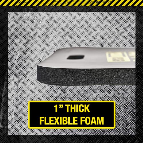 Body Mat, 41" x 17" x 1", Heavy-Duty Anti-Fatigue Foam Pad | Industrial use, Severe kneeling, Heavy-duty foam, Anti-fatigue comfort, 41" x 17" x 1" - size: Body Mat (41” x 17”)