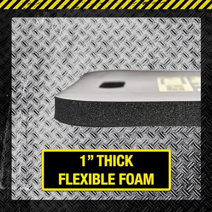 Body Mat, 41" x 17" x 1", Heavy-Duty Anti-Fatigue Foam Pad | Industrial use, Severe kneeling, Heavy-duty foam, Anti-fatigue comfort, 41" x 17" x 1" - size: Body Mat (41” x 17”)