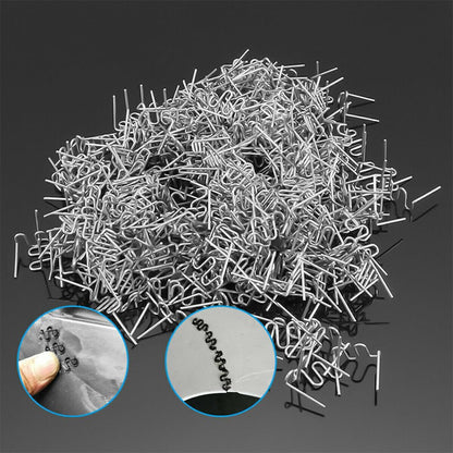 Hot Staples - 500PCS Welding Rods Hot Staples Repair Kit For Plastic Welder Gun, Bumper Repair Welding Wire For Machine, Car Bumpers, Dashboards & Lamp Holders Welder Accessories
