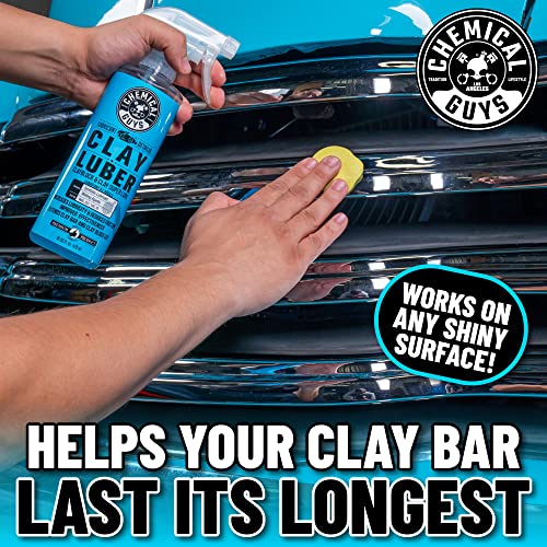 Chemical Guys, Clay Luber Synthetic Lubricant for Clay Bars & Blocks, 16 oz | For clay bar, clay block, and wash mitt use on cars, trucks, SUVs, synthetic slick spray for clay decontamination - style: 16 Fl Oz (Pack of 1)
