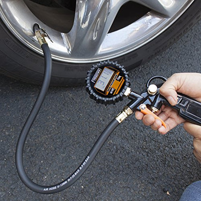 Freeman Digital Tire Inflator with LCD Pressure Gauge | FATDTI