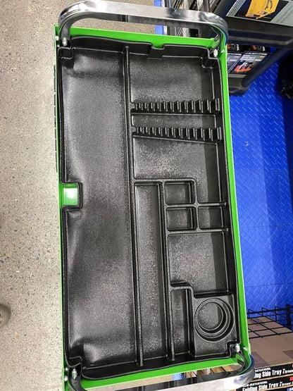 Protoco 3014 Utility Cart Top Tray with 10 Compartments Wrench Rack Cup Holder, 16-Inch x 29-Inch x 1/2-Inch - style: 3014