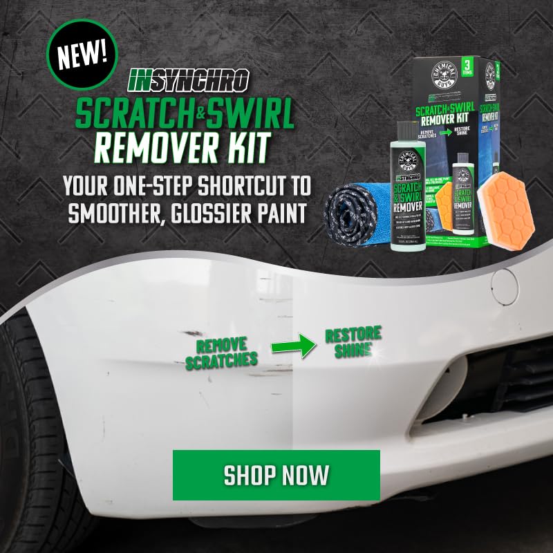 Chemical Guys, Insynchro Scratch & Swirl Remover Hand Polishing Kit, 8 oz - style: 8 Fl Oz + Pad & Towel Kit