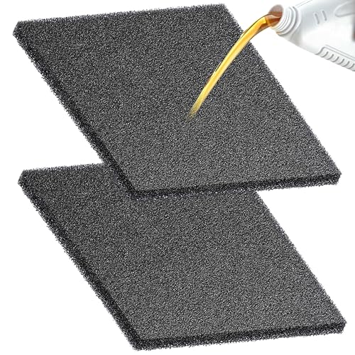 2 Pack Oil Change Kit, 19.7'' Oil Drain Pan Splash Pad Fits Most Drain Pans - size: 19.68'' Square - 2Pcs