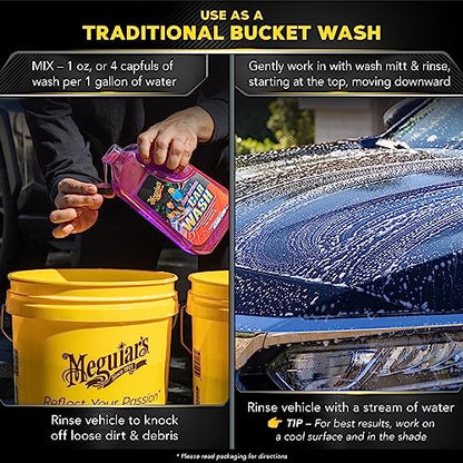 Meguiar's Deep Crystal Car Wash - style: Meguiar's G10464 Deep Crystal Car Wash - 64 oz.