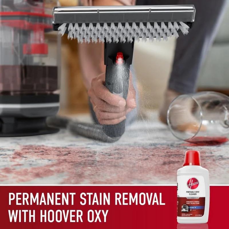 Hoover CleanSlate XL Deep Cleaning Carpet + Upholstery Spot Cleaner Machine | Includes Specialized Tools, Permanent Stain Remover, Pair with Hoover Portable Spot Cleaner Solution - style: CleanSlate XL