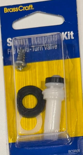 Two Pack - Repair Kit to replace BrassCraft BCSR01 Multi Turn Valve Stem Repair Kit