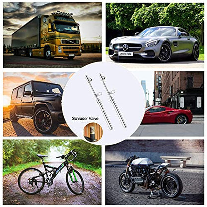 GODESON Dual Head Tire Pressure Gauge,Heavy Duty Pen Tire Gauge Range 10-150PSI; 1-10kg/cm2,Dual Head Truck Air Pressure Gauge (Pack of 20)… - size: 20 pack